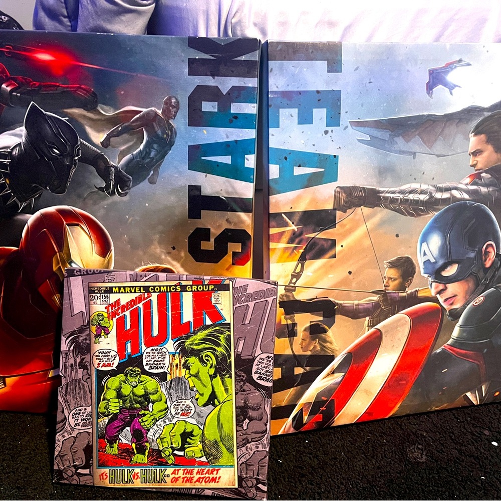 these are my marvel posters, i don’t have any room for them anymore